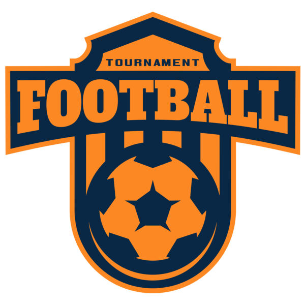 Football Tournament logo template Miniaturansicht