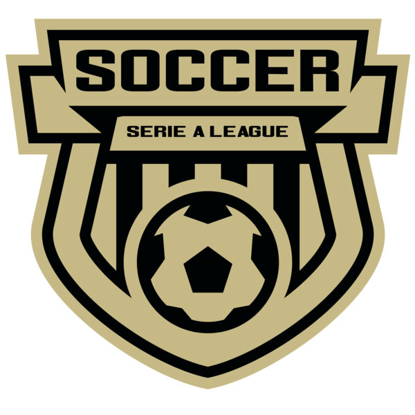 Serie a league soccer logo template Miniaturansicht