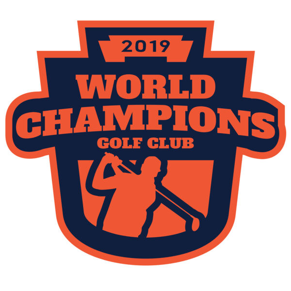 World Champions Golf club logo template Miniaturansicht
