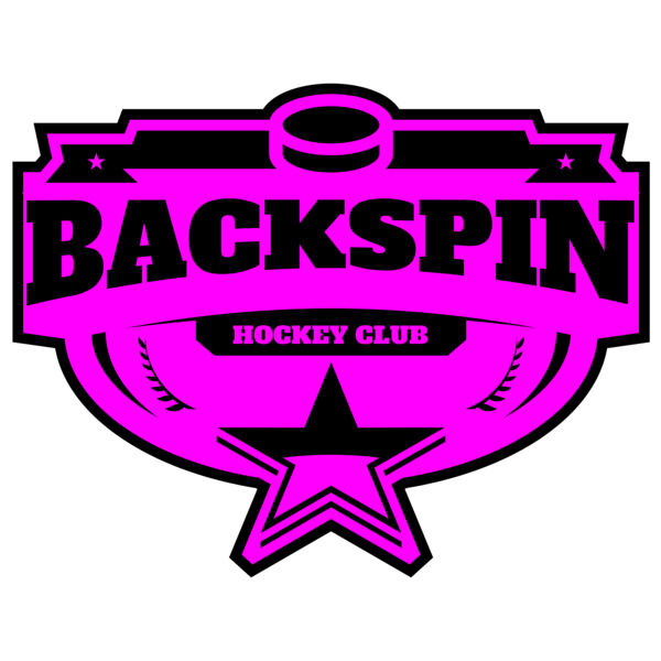 Backspin Hockey Club logo template Miniaturansicht