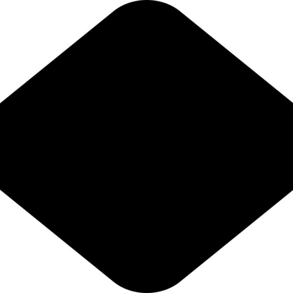 Rounded Diamond Badge Miniaturansicht