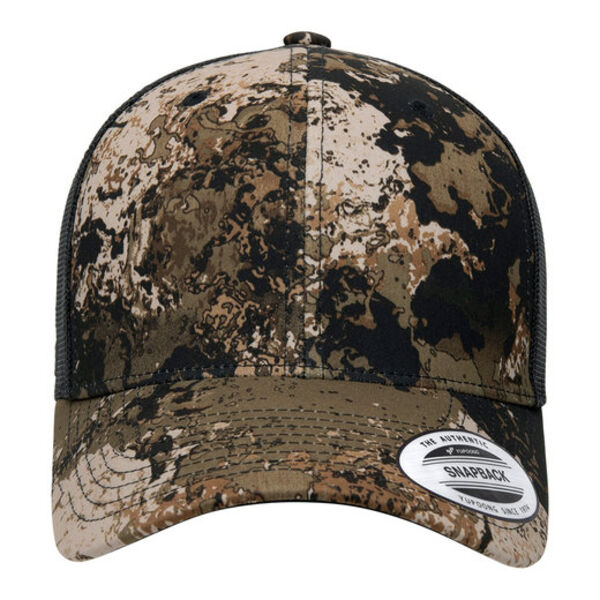 6 Panel Trucker Kappe "Veil Camo" Miniaturansicht
