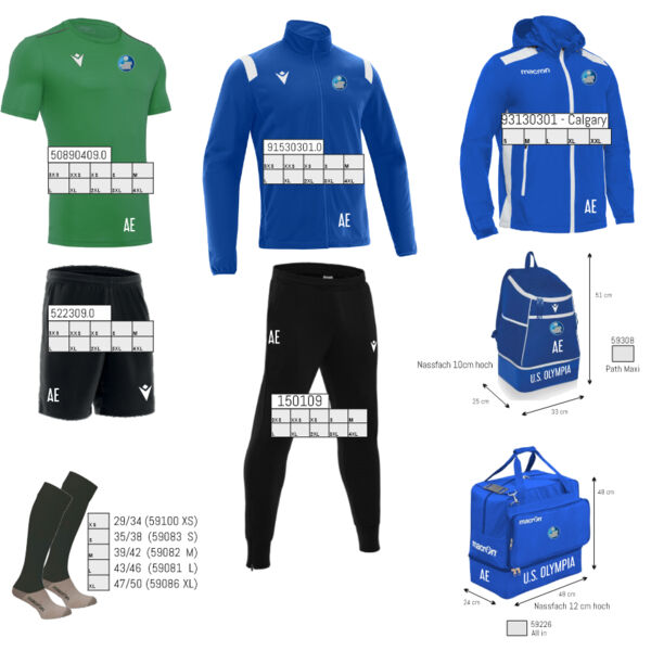 U.S. OLYMPIA TRAINER SET Miniaturansicht