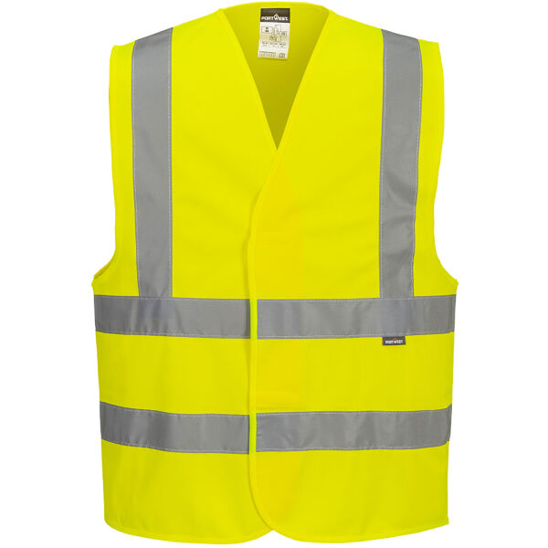 Hi-Vis Weste mit Schulterreflexband Miniaturansicht