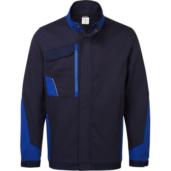 WX1 Leichte Baumwoll - Arbeitsjacke Marine/Royal Miniaturansicht