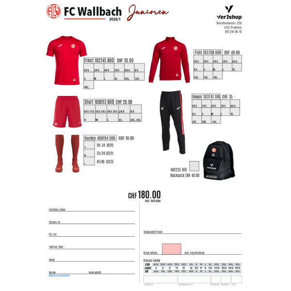 FC Wallbach Junioren Miniaturansicht